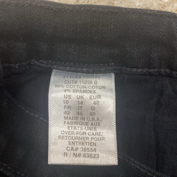 NYDJ ‘Made for Women with Real Curves’ Black Bootcut Denim Jeans Size 10 - Picture 12 of 13